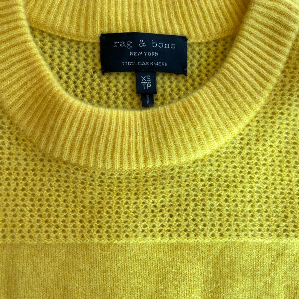 Rage and Bone 100% Cashmere Sweater